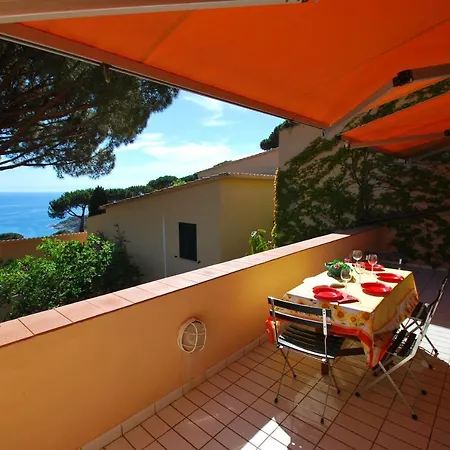 Grotta Azzurra - Cavoli - Terrazza Vista Mare, Clima E Parcheggio アパート San Piero in Campo